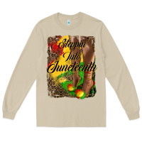 Mushroom steppin'  into juneteenth Long Sleeve Tee - HRA Design Shop