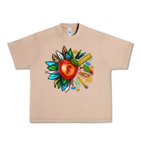 Burro teacher sunflower Urban Heavy Tee - texasbilliewilder