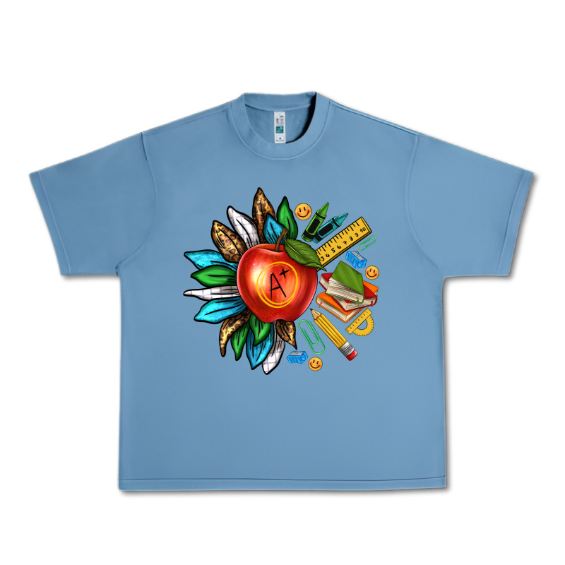 Teacher Sunflower Urban Heavy Tee by texasbilliewilder | Teevron