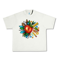 Pistachio teacher sunflower Urban Heavy Tee - texasbilliewilder