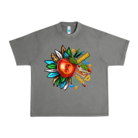 Tornado teacher sunflower Urban Heavy Tee - texasbilliewilder
