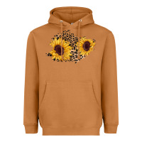 Meerkat sunflower leopard patch Heavyweight Hoodie - AdoDesignShop