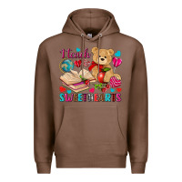 Chestnut i teach sweethearts Premium Hoodie - NancyCooperArtShop