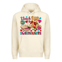 Sandshell i teach sweethearts Premium Hoodie - NancyCooperArtShop