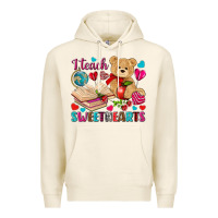 Tofu i teach sweethearts Premium Hoodie - NancyCooperArtShop