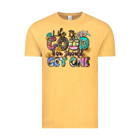 Vintage Mustard life is good you should get one Vintage Tee - Zillion Design Studio