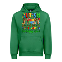 Emerald autism mom some people look up to their heroes Urban Hoodie - LillyAllenDesigns