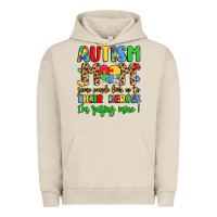 Pigment French Oak autism mom some people look up to their heroes Urban Hoodie - LillyAllenDesigns