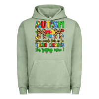 Pigment Oil Green autism mom some people look up to their heroes Urban Hoodie - LillyAllenDesigns