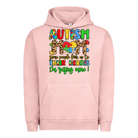 Pigment Salmon autism mom some people look up to their heroes Urban Hoodie - LillyAllenDesigns