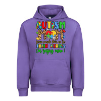 Tulip autism mom some people look up to their heroes Urban Hoodie - LillyAllenDesigns