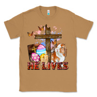 Toasted Coconut He lives Easter Day Classic Tee - CowGirlArtShop