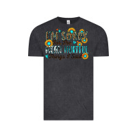 Vintage Black i'm sorry for the mean hurtful things i said Vintage Tee - Zillion Design Studio