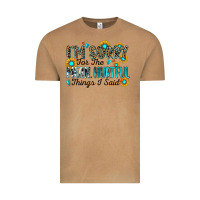 Vintage Camel i'm sorry for the mean hurtful things i said Vintage Tee - Zillion Design Studio