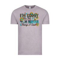 Vintage Zinc i'm sorry for the mean hurtful things i said Vintage Tee - Zillion Design Studio