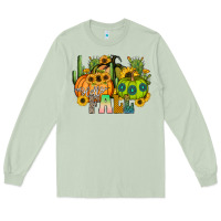 Matcha hello fall Long Sleeve Tee - CowhideDigitalArt