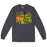 Smoke hello fall Long Sleeve Tee - CowhideDigitalArt