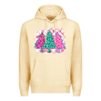 Pina Colada christmas leopard trees Premium Hoodie - MaliasSmallBusiness