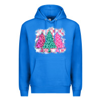 True Royal christmas leopard trees Premium Hoodie - MaliasSmallBusiness