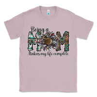 Lilac being a mom makas my life complete Classic Tee - SublimationCraftShop