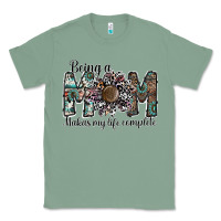 Sage being a mom makas my life complete Classic Tee - SublimationCraftShop