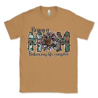 Toasted Coconut being a mom makas my life complete Classic Tee - SublimationCraftShop