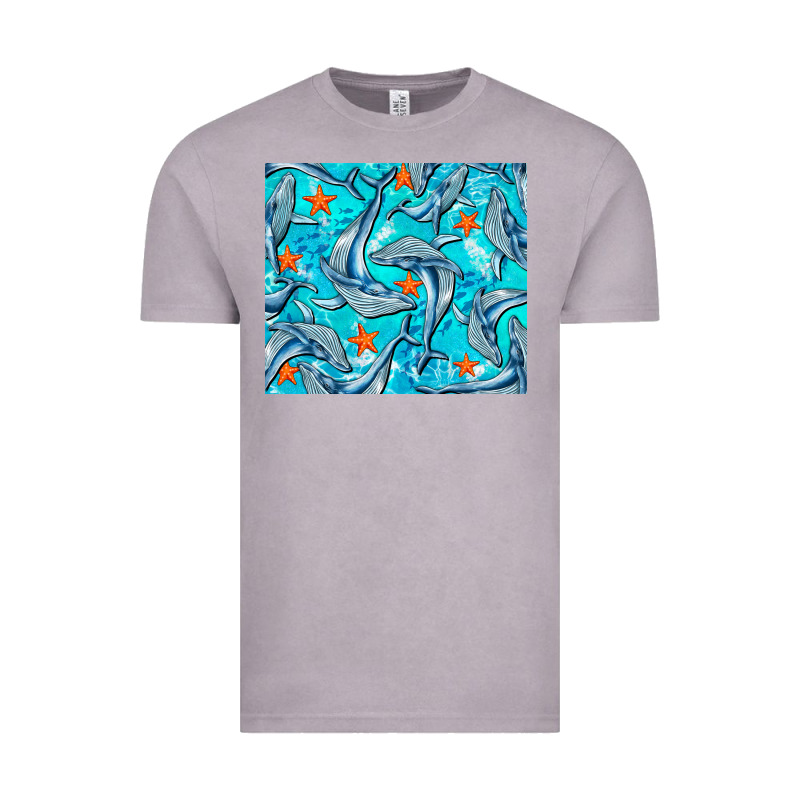 Humpback Whale Tumbler Vintage Tee by BarkalooDesign | Teevron