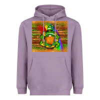 Lavender st patricks gnomes rainbow Heavyweight Hoodie - Artiststas