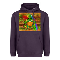 Plum st patricks gnomes rainbow Heavyweight Hoodie - Artiststas
