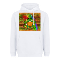 White st patricks gnomes rainbow Heavyweight Hoodie - Artiststas