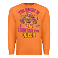 Carrot the queen is 30 long live the queen Premium Sweatshirt - Jasminsmagicworld