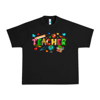 Black teacher Urban Heavy Tee - texasbilliewilder