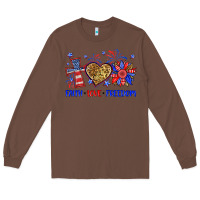 Chestnut faith love freedom Long Sleeve Tee - Neo Western
