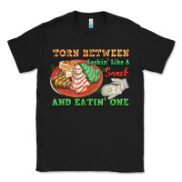 Black torn between lookin like a snack and eatin one Classic Tee - FaDigitalArtStudio