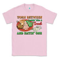 Bubblegum Pink torn between lookin like a snack and eatin one Classic Tee - FaDigitalArtStudio