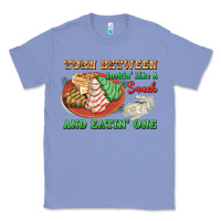 Colony Blue torn between lookin like a snack and eatin one Classic Tee - FaDigitalArtStudio