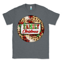 Charcoal Heather Family Christmas Classic Tee - FaDigitalArtStudio