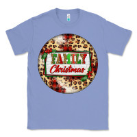 Colony Blue Family Christmas Classic Tee - FaDigitalArtStudio