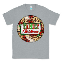 Heather Grey Family Christmas Classic Tee - FaDigitalArtStudio