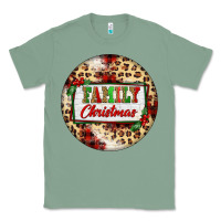 Sage Family Christmas Classic Tee - FaDigitalArtStudio