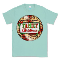 Seafoam Family Christmas Classic Tee - FaDigitalArtStudio