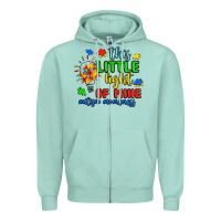 Seafoam this little light of mine autism awareness Zipper Hoodie - JahusDesignShop