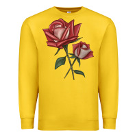 Lemon love rose grandiflora rose Premium Sweatshirt - LillyAllenDesigns
