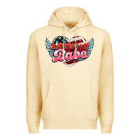 Pina Colada American babe Premium Hoodie - NancyCooperArtShop