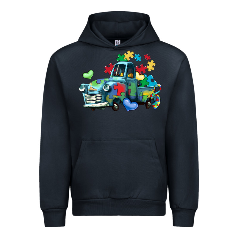 Autism Truck Urban Hoodie by LillyAllenDesigns | Teevron