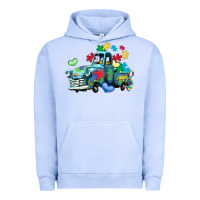 Pigment Grape Ice autism truck Urban Hoodie - LillyAllenDesigns