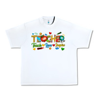 Teacher Teach Love Inspire Tbw Urban Heavy Tee | Teevron