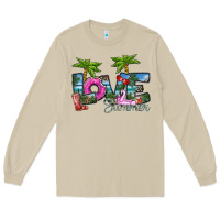 Mushroom love summer Long Sleeve Tee - SublimationCraftShop