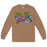 Toasted Coconut love summer Long Sleeve Tee - SublimationCraftShop