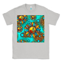 Moon Dust western sunset sunflowers seamless pattern Classic Tee - HRA Design Shop